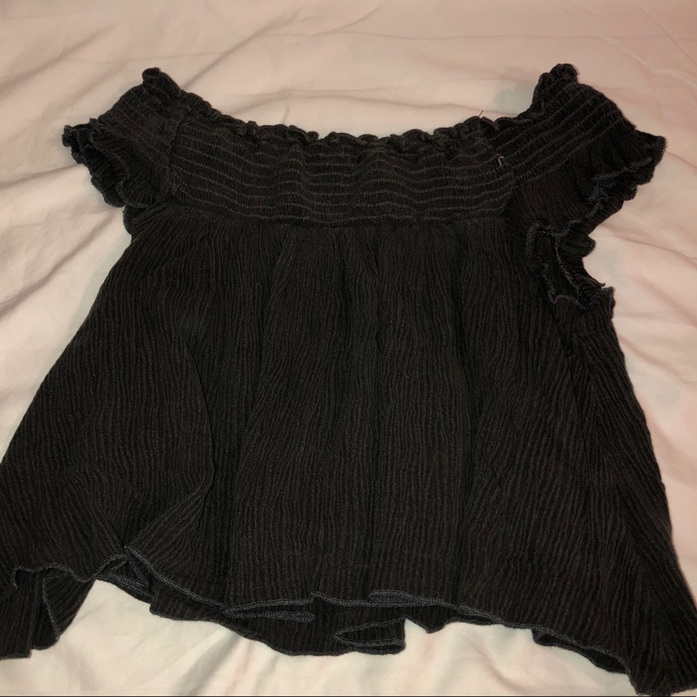 Flowy tube top with sleeves